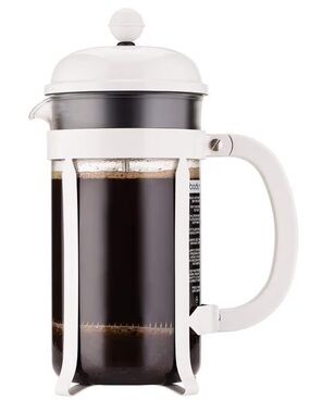 Bodum Chambord French Press, Medium, White
